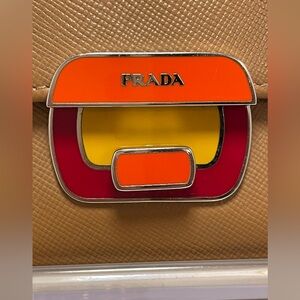 Prada Vintage Tan Leather wallet